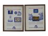 1980S US POST FIRST DAY COVERS AND STAMPS FRAMED PIC-2