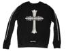 CHROME HEARTS CEMETERY CROSS THERMAL LONGSLEEVE PIC-0