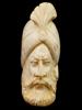 LARGE TURKISH HAND CARVED BLOCK MEERSCHAUM PIPE PIC-3