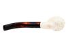 TURKISH HAKAN HAND CARVED BLOCK MEERSCHAUM PIPE PIC-7