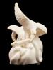 LARGE TURKISH HAND CARVED BLOCK MEERSCHAUM PIPE PIC-4