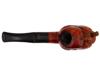 LARGE VINTAGE HAND CARVED WOODEN SMOKING PIPE PIC-4