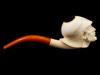 LARGE HAND CARVED BLOCK MEERSCHAUM PIPE PIC-2