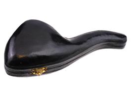 TURKISH HAKAN CARVED MEERSCHAUM SHERLOCK HOLMES PIPE