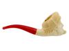 TURKISH HAKAN CARVED MEERSCHAUM SHERLOCK HOLMES PIPE PIC-3