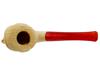 TURKISH HAKAN CARVED MEERSCHAUM SHERLOCK HOLMES PIPE PIC-6