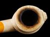 LARGE TURKISH HAND CARVED BLOCK MEERSCHAUM PIPE PIC-8