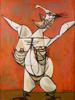 1961 CUBIST REICHSADLER PAINTING BY MILTON BERWIN PIC-1