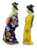 PAIR OF JAPANESE IMARI GEISHA PORCELAIN FIGURINES PIC-2