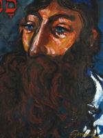 AMERICAN JUDAICA OIL PAINTING BY ALFRED CZEREPAK