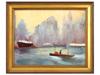 ATTRIBUTED TO IVOR B COBURN IRISH OIL PAINTING PIC-0