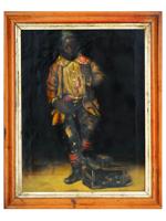 AFTER JOHN GEORGE BROWN SHOESHINE BOY OIL PAINTING