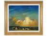 MID CENTURY AMERICAN LANDSCAPE OIL PAINTING SIGNED PIC-0