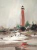 AMERICAN MARINE OIL PAINTING BY CHARLES C. GRUPPE PIC-1