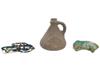 ANCIENT ROMAN BYZANTINE POTTERY AND GLASS ITEMS PIC-0