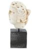 ANCIENT ROMAN CARVED MARBLE FEMALE HEAD SCULPTURE PIC-4