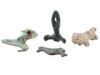 ANCIENT LEAD AND BRONZE ZOOMORPHIC FIGURINES AMULETS PIC-0