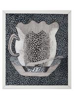 JAPANESE COFFEE ACRYLIC PAINTING AFTER YAYOI KUSAMA