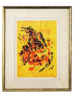 LIMITED EDITION LITHOGRAPH ON PAPER BY BENDA P 1949