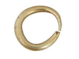 ANCIENT ROMAN OR GREEK GOLD  HOOP TYPE EARRING