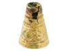 ANCIENT ROMAN GOLD ENGRAVED EARRING CONE SHAPED PIC-1