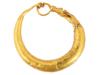 ANCIENT ROMAN LOOP TYPE EARRING MADE OF GOLD PIC-0