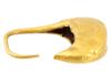 ANCIENT GREEK GOLD EARRING IN THE SHAPE OF A BOAT PIC-2