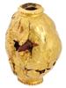 LARGE ANCIENT GOLD BEAD OF AN OVAL FORM PIC-1