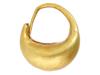 ANCIENT GREEK GOLD EARRING IN THE SHAPE OF A BOAT PIC-2