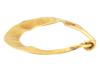 ANCIENT ROMAN EMPIRE CRESCENT SHAPED GOLD EARRING PIC-2