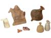 ANCIENT ROMAN EMPIRE MARBLE AND TERRACOTTA ARTIFACTS PIC-0