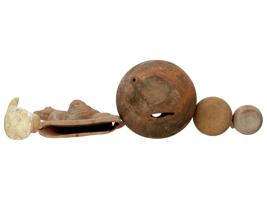 ANCIENT ROMAN EMPIRE MARBLE AND TERRACOTTA ARTIFACTS