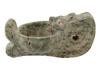 ANCIENT CARVED GRANITE CEREMONIAL BOWL SCULPTURE PIC-1