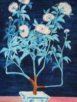 CHINESE FRENCH STILL LIFE PAINTING AFTER SANYU