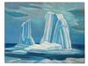 LAWREN STEWART HARRIS CANADIAN ICEBERG OIL PAINTING PIC-0