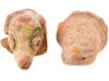 ANCIENT 1ST MILLENNIUM AD MESOAMERICAN POTTERY HEADS PIC-1