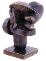 CANADIAN BRUTALIST BRONZE SCULPTURE BY SOREL ETROG