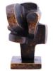 CANADIAN BRUTALIST BRONZE SCULPTURE BY SOREL ETROG PIC-1