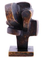 CANADIAN BRUTALIST BRONZE SCULPTURE BY SOREL ETROG