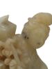 CHINESE CARVED SOAPSTONE FIGURINE OF WOMAN WITH VASE PIC-7