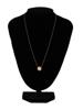 TIFFANY T 18K GOLD DIAMONDS MOTHER OF PEARL NECKLACE PIC-1