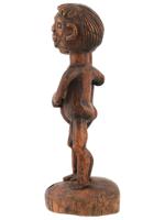 VINTAGE AFRICAN CARVED WOODEN SCULPTURE NUDE FIGURES