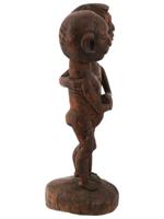 VINTAGE AFRICAN CARVED WOODEN SCULPTURE NUDE FIGURES