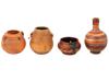 PRE COLUMBIAN TERRACOTTA ARTIFACTS POTS AND A JUG PIC-2