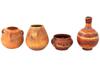 PRE COLUMBIAN TERRACOTTA ARTIFACTS POTS AND A JUG PIC-5