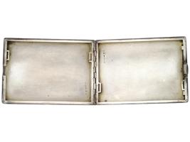 EARLY 20TH C EUROPEAN SILVER ENAMEL CIGARETTE CASE