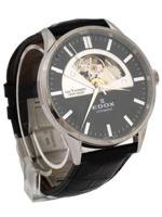 EDOX LES VAUBERTS OPEN HEART AUTOMATIC WRISTWATCH