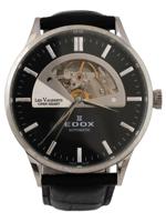 EDOX LES VAUBERTS OPEN HEART AUTOMATIC WRISTWATCH