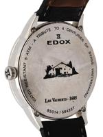 EDOX LES VAUBERTS OPEN HEART AUTOMATIC WRISTWATCH