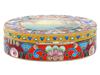 RUSSIAN GILT SILVER CLOISONNE ENAMEL TRINKET BOX PIC-5